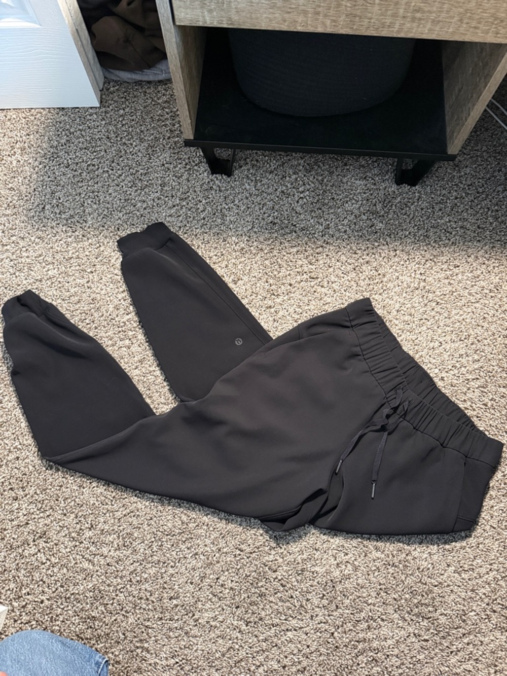 Black lululemon joggers